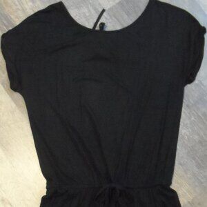 NWT Womens Black Romper Size Lg by Mokayee